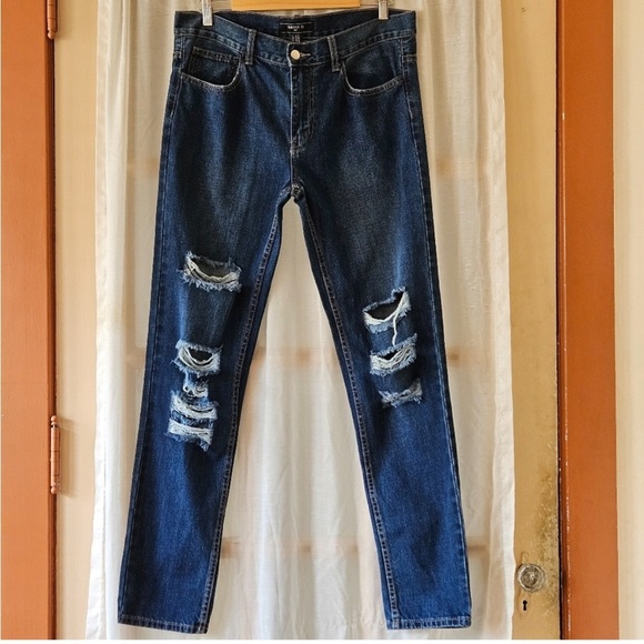 Forever 21 Distressed Jeans Men's Size US 33 - Picture 1 of 7